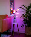 Dynamic Smart lighting that Brings your space to life. Elevated Mood Lighting in the form of a Houseplant. LED plant in a living room.